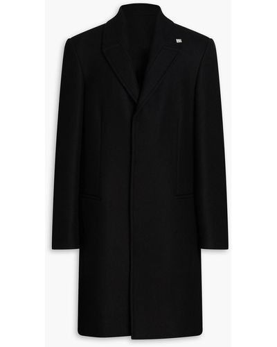 1017 ALYX 9SM Wool-blend Felt Coat - Black