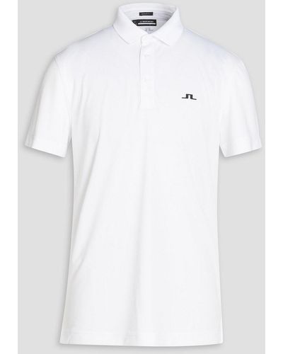 J.Lindeberg Stretch Golf Shirt - White