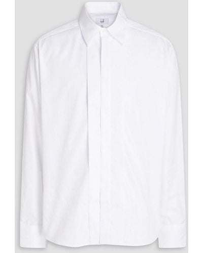 Dunhill Cotton-poplin Shirt - White