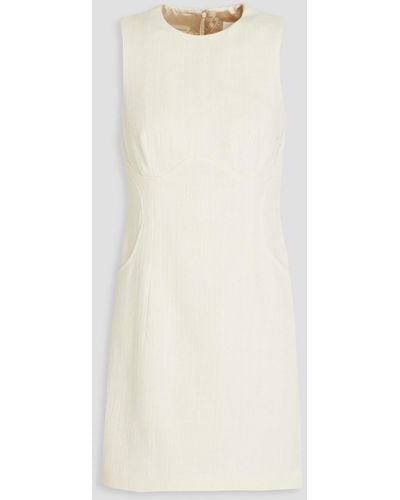 REMAIN Birger Christensen Trinity Cotton Mini Dress - White