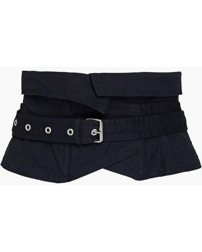 Isabel Marant Canvas Waist Belt - Blue