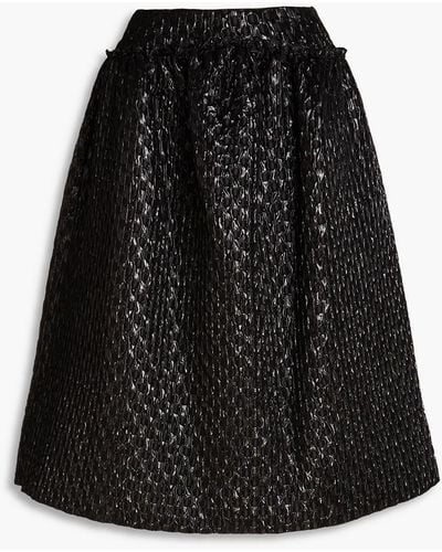 Simone Rocha Cloqué Skirt - Black