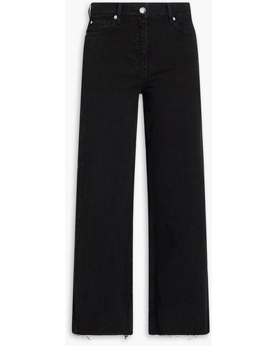 IRO High-rise Straight-leg Jeans - Black