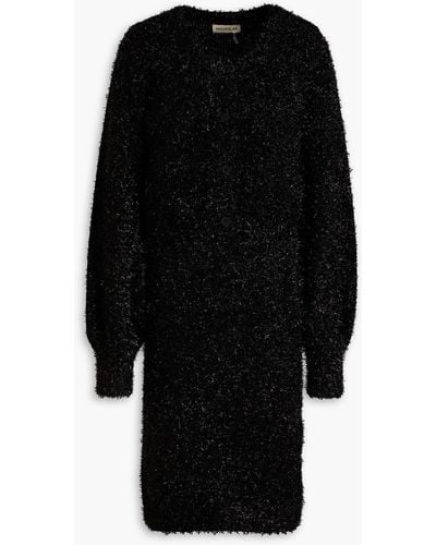 Nicholas Amaia Tinsel Mini Dress And Cardigan Set - Black
