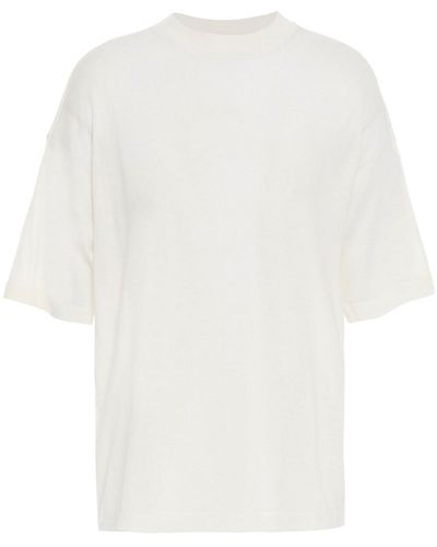 Zimmermann Knitted Top - White