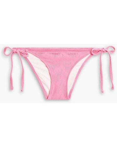 Solid & Striped Nina bandeau-bikini-oberteil mit schnalle - Pink