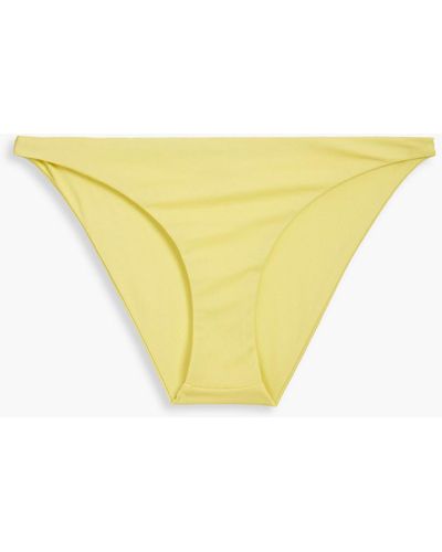 Onia Ashley Low-rise Bikini Briefs - Yellow
