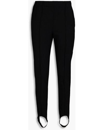 American Vintage Firtown Twill Skinny Trousers - Black