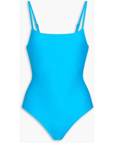 Solid & Striped Nina Scuba Swimsuit - Blue