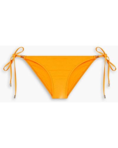 Melissa Odabash Cancun Low-rise Bikini Briefs - Orange