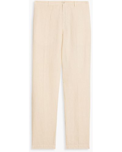120% Lino Linen Trousers - Natural