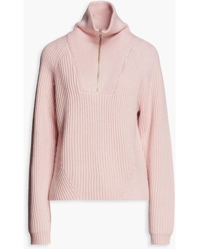 Joie Palema Ribbed Wool Jumper - Pink