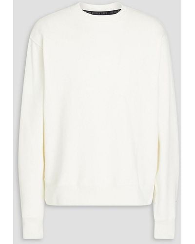 adidas Originals French Cotton-terry Sweatshirt - White