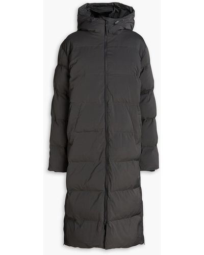 Samsøe & Samsøe Quilted Padded Shell Hooded Coat - Black