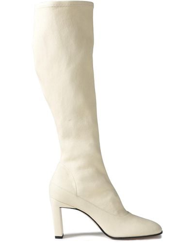 Wandler Lesly Smooth And Stretch-leather Knee Boots - White