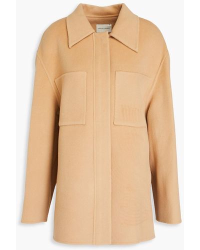 Loulou Studio Riva Wool And Cashmere-blend Felt Jacket - Natural