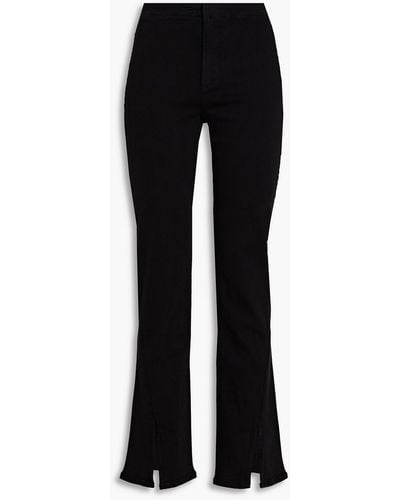 Rag & Bone High-rise Bootcut Jeans - Black