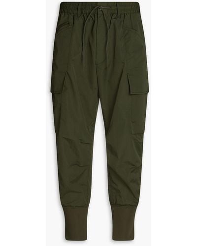 Y-3 Shell Cargo Trousers - Green