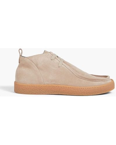James Perse Wallaby Suede Desert Boots - Natural