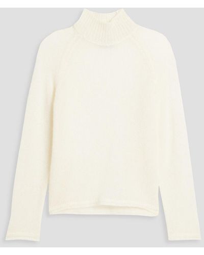 Holzweiler Crystal Mohair-blend Turtleneck Sweater - White