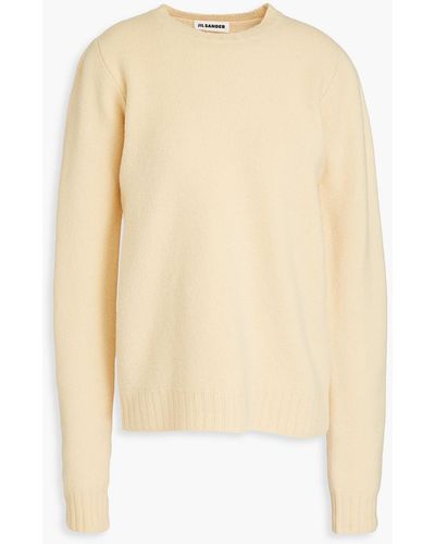 Jil Sander Wollpullover - Natur