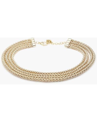 Rosantica Gold-tone Necklace - White