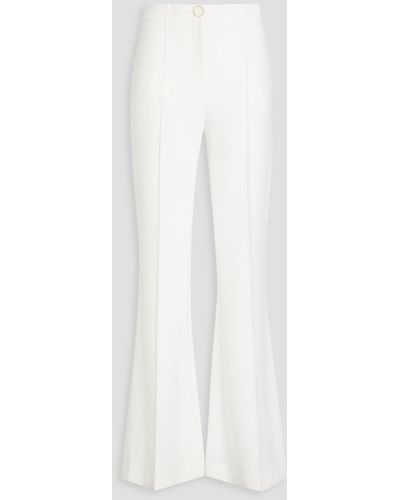 Veronica Beard Bedruckter bleistiftrock aus popeline aus einer baumwollmischung in midilänge - Weiß