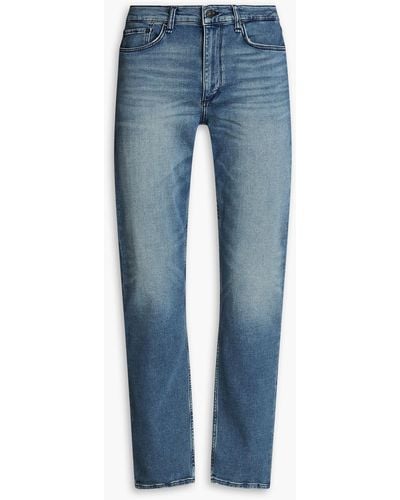 Rag & Bone Fit 2 jeans aus denim in ausgewaschener optik - Blau