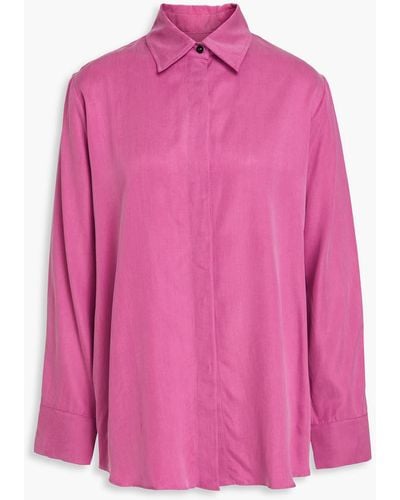 Casa Raki Laia Cupro Shirt - Pink