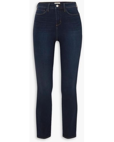 L'Agence Marguerite High-rise Skinny Jeans - Blue