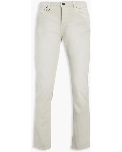 Neuw Lou Slim-fit Cotton-blend Twill Jeans - Multicolour