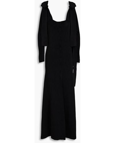 By Malene Birger Meira Knitted Maxi Dress - Black