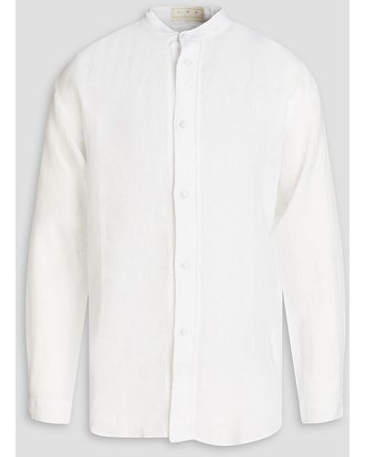 SMR Days Hemd aus leinen - Weiß