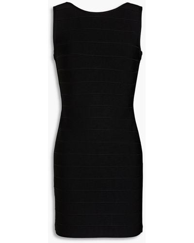 Hervé Léger Bandage Mini Dress - Black