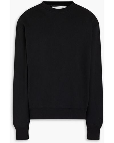 adidas Originals French Cotton-terry Sweatshirt - Black