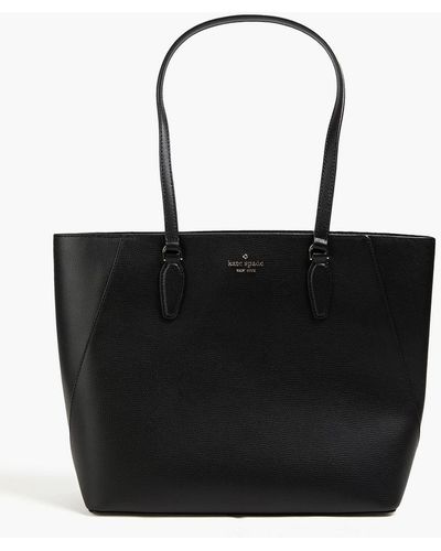 Kate Spade Textured-leather Tote - Black