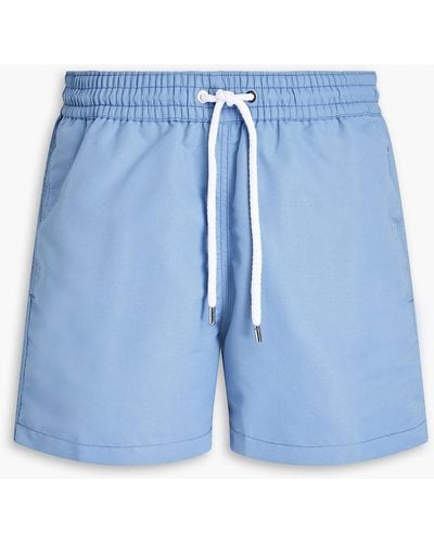 Frescobol Carioca Short-length Swim Shorts - Blue