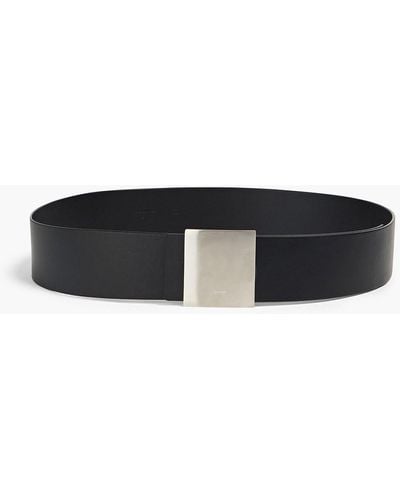 Jil Sander Leather Belt - Black