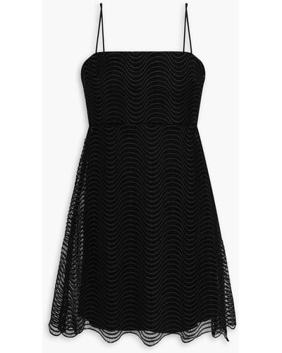 Shrimps Olwen Lace Mini Dress - Black