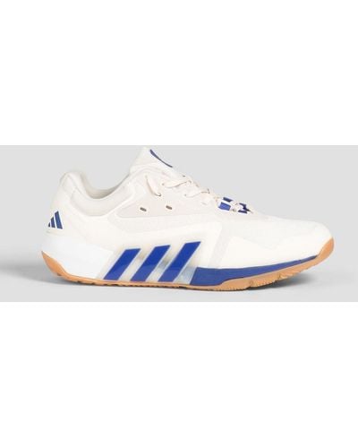 adidas Originals Dropset Trainer M Coated Stretch-knit Trainers - Blue