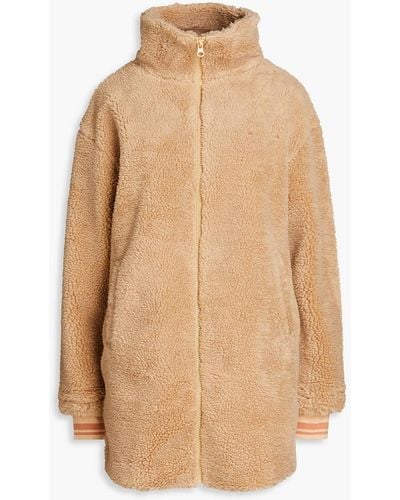 The Upside Woodford Faux Shearling Jacket - Natural
