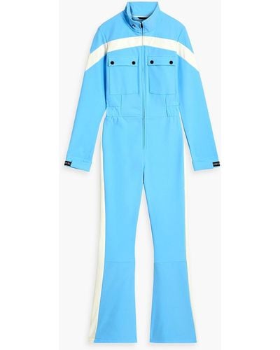 Perfect Moment Blanche Two-tone Ski Suit - Blue