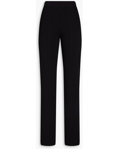 GAUGE81 Palma Jersey Flared Trousers - Black