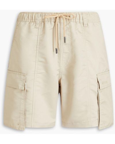 Jacquemus Mid-length Embroidered Swim Shorts - Natural