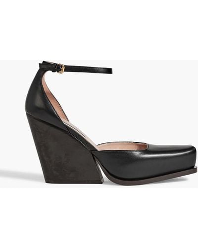 Stella McCartney Cowboy pumps aus kunstleder - Schwarz