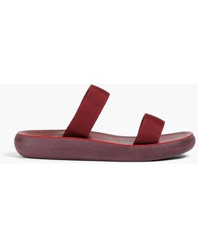 Ancient Greek Sandals Timia slipper aus canvas - Rot