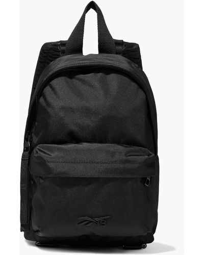 Reebok X Victoria Beckham Mini Logo-embroidered Shell Backpack - Black