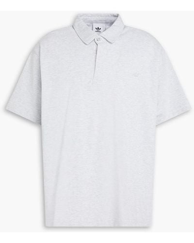 adidas Originals Poloshirt aus baumwoll-piqué - Weiß