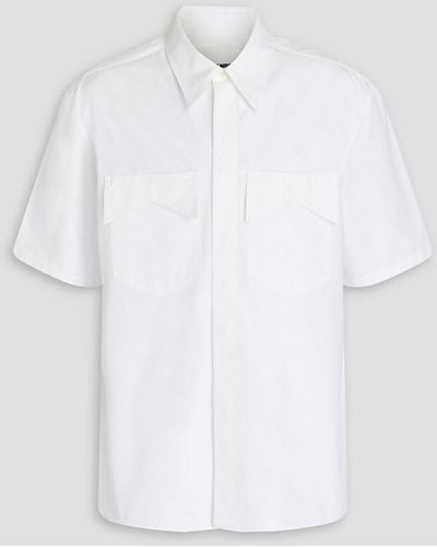 Jil Sander Cotton-poplin Shirt - White