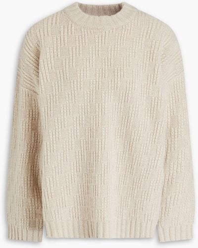 Holzweiler Oversized Wool Sweater - White